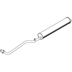 Tube avant + silencieux...