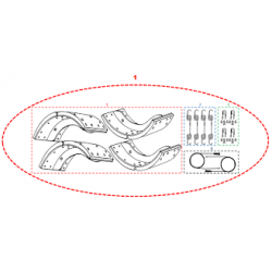 KIT TAMBOURS + KMG 410X175...