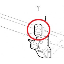 Butée de support de cabine arrière pour Renault 5001872246