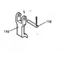 Verrou inférieur complet pour  Attelage mg 110