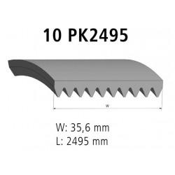 Courroie alternateur pour...