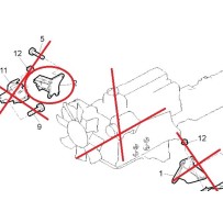 Support Moteur Droit pour Renault Maxity 5001869348