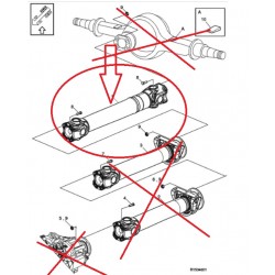 Transmission arrière (3ème partie) pour Renault 7425818590