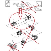 Transmission arrière (3ème partie) pour Renault 7425818590