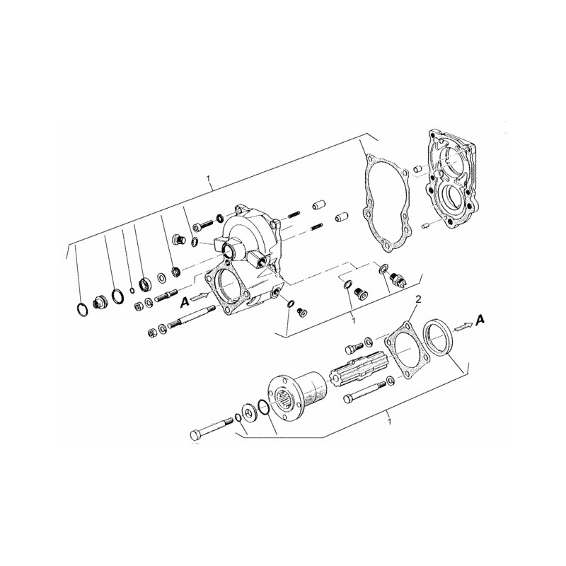 Joint papier de prise de force pour Renault Trucks 5001859643