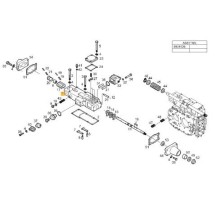 Selecteur de vitesse complet pour Iveco  93193270
