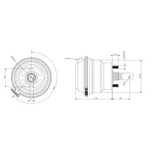 Cylindre de frein AR G / D pour Iveco 504191315