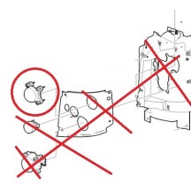 Lampe de projecteur supérieur coté Gauche, sans ampoule, pour Volvo - 82310407