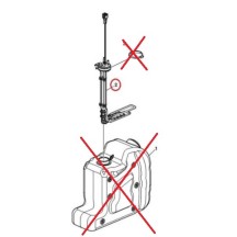 Capteur de niveau d'adblue original  pour Renault Trucks 7423960916