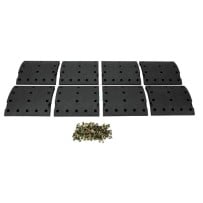 Kit de garnitures de frein à tambour, kit essieu WVA 19071 21534385