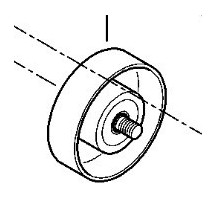 le galet tendeur de courroie de votre renault est sur 44tonnes.com