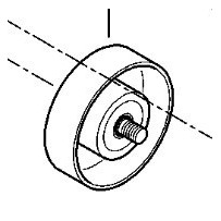 le galet tendeur de courroie de votre renault est sur 44tonnes.com
