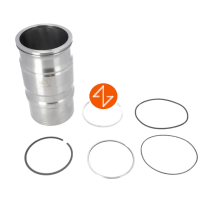 Chemise de cylindre, avec segments de piston pour Scania
