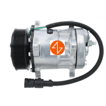 Compresseur, climatisation, rempli d'huile pour Daf