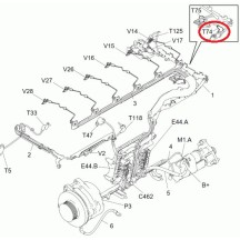 Capteur de vitesse de rotation pour Scania 1360957