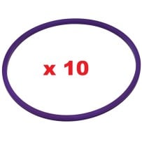 Lot de 10 joints torique pour cylindrée, en Violet, pour Daf 1603977