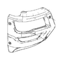 Coin de parechoc avant, côté droit, en acier, pour Man 81416100944