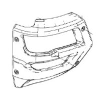 Coin de parechoc avant, côté droit, en acier, pour Man 81416100944