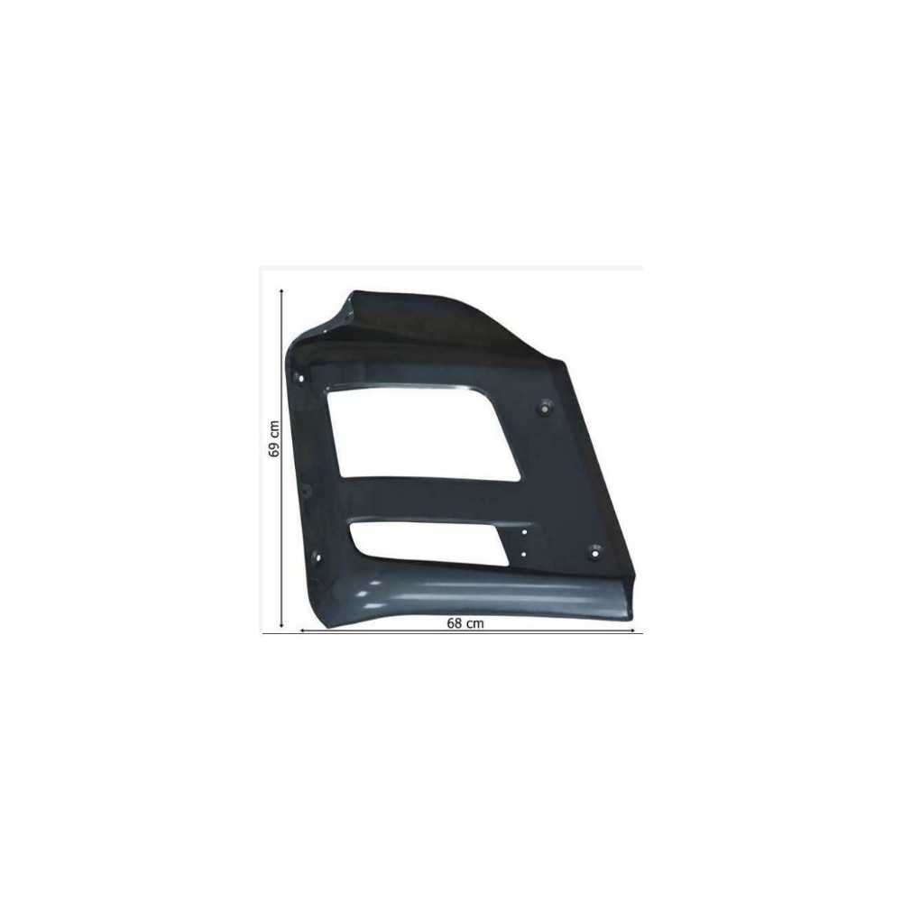 Coin De Pare Choc Avdt - Version Acier Sans Lave Phare pour MAN 81416106690