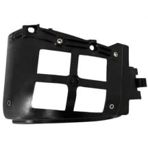 Support Coin De Pare Choc avant droit - Version Plastique Noir pour Renault Trucks
