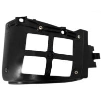 Support Coin De Pare Choc avant droit - Version Plastique Noir pour Renault Trucks