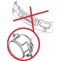 Anti Brouillard droit pour Renault 7485138790