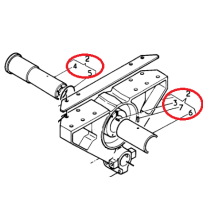 Ferrure support pivot de balancier pour Renault 5010064760