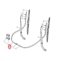 Kit tuyaux pour balais d'essuie glace pour Renault