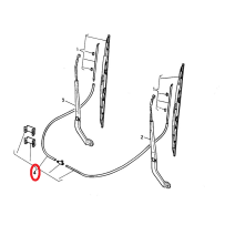 Kit tuyaux pour balais d'essuie glace pour Renault