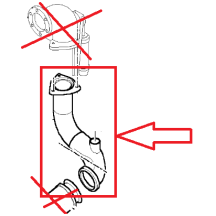 Tube sortie turbo pour RENAULT PREMIUM – 5010467905