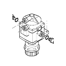 Valve proportionnelle de pression pour Renault - Iveco