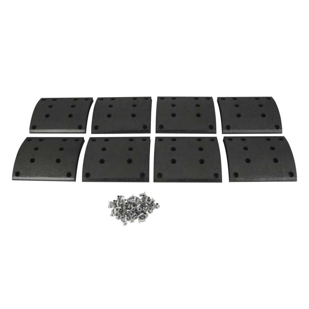 Kit de garnitures de frein à tambour, kit essieu W: 180 mm, S: 18,3 mm