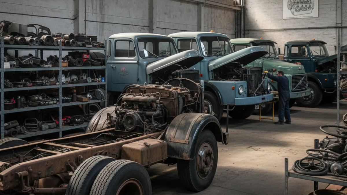 Où trouver des pièces détachées pour camion ancien ?
