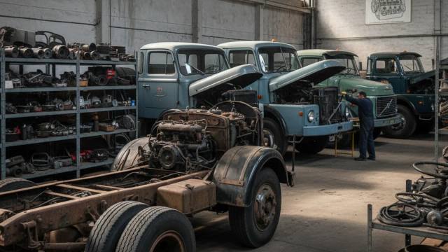 Où trouver des pièces détachées pour camion ancien ?