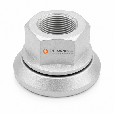 Écrou de roue pour MAN, NEOPLAN, BPW - MERCEDES-BENZ 0004010972 0004011372 0004012372 — réf. 44T-4AHENW, pièce détachée poids lourd
