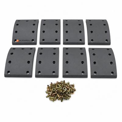 Kit de garnitures de frein à tambour essieu arrière - MERCEDES-BENZ 6174232130 6174232530 6174233911 — réf. 44T-5ZP955, pièce détachée poids lourd
