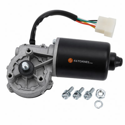 Moteur d'essuie-glace avant pour MERCEDES-BENZ, Vw - 0048206542 A0048206542 — réf. 44T-6H3FXL, pièce détachée poids lourd