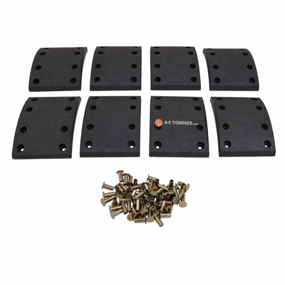 Kit de garnitures de frein à tambour essieu arrière pour MERCEDES-BENZ - 3494210610 3494211010 3494211210 — réf. 44T-78769D, pièce détachée poids lourd