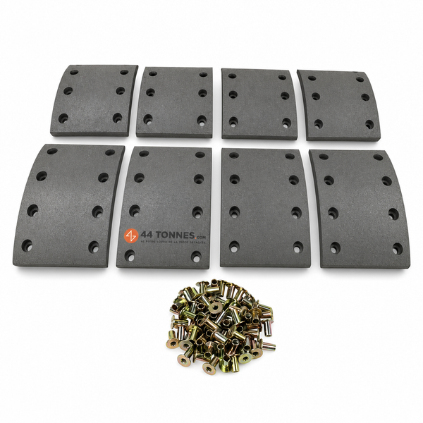 Kit de garnitures de frein à tambour pour MAN - 81502210587 81502210674 81502216016