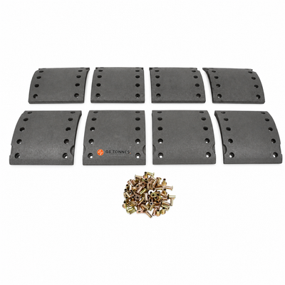 Kit de garnitures de frein à tambour essieu arrière pour RENAULT - DAF 0702971 — réf. 44T-AR6PBK, pièce détachée poids lourd