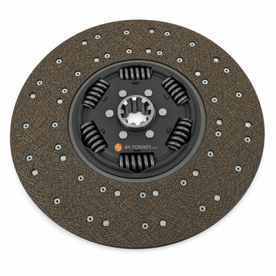 Disque d'embrayage pour Liebherr, VOLVO - 1071544 1527445 1655235 — réf. 44T-FCYC6P, pièce détachée poids lourd