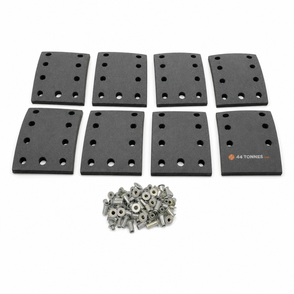 Kit de garnitures de frein à tambour essieu arrière - MERCEDES-BENZ 3464210010 3464232010 3464232310