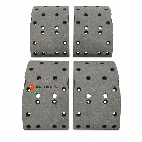 Kit de garnitures de frein à tambour essieu arrière pour IVECO - 0000001906222