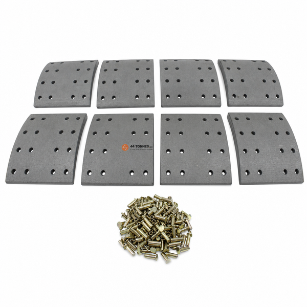 Kit de garnitures de frein à tambour essieu arrière pour DAF - 0682101 0682105 0682107