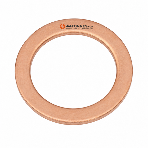 Rondelle de cuivre pour VOLVO, RENAULT, SCANIA - 18813 240017 6631087
