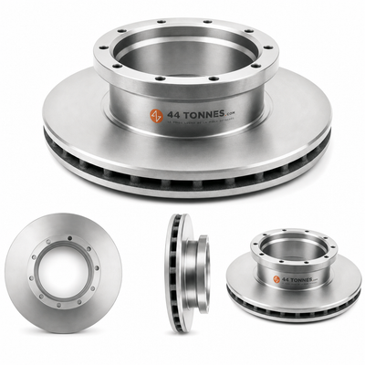 Disque de frein essieu arrière pour MERCEDES-BENZ, Hendrickson, Kögel - 0001134600 0004232412 6864230512 — réf. 44T-P2N6R8, pièce détachée poids lourd