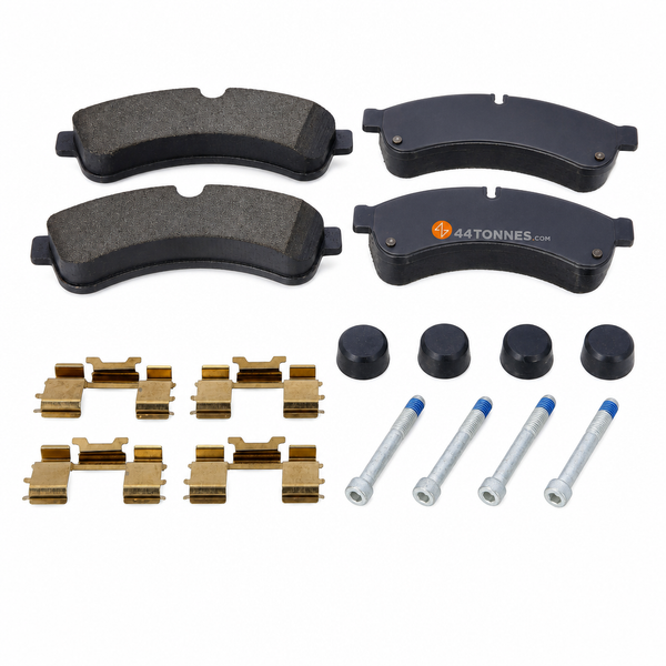 Kit de garnitures de disque de frein essieu arrière pour IVECO - 0000042555633 0000500041195 0000500055652