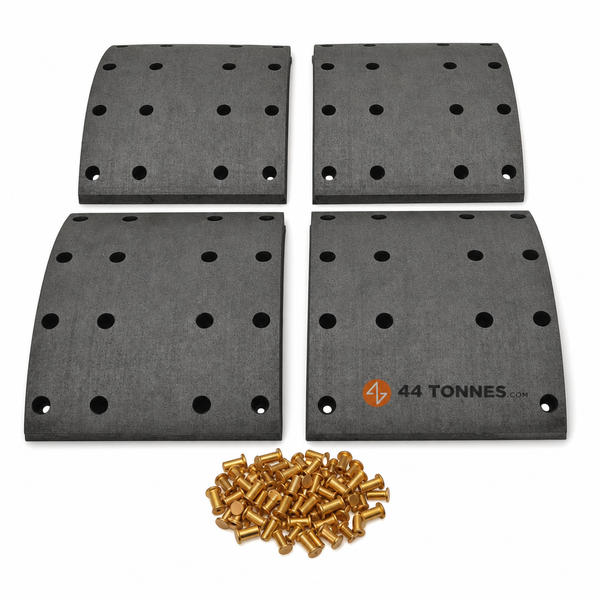 Garnitures, Tambour de frein