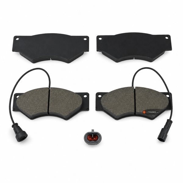 Kit de garnitures de disque de frein essieu avant pour IVECO - 01906427