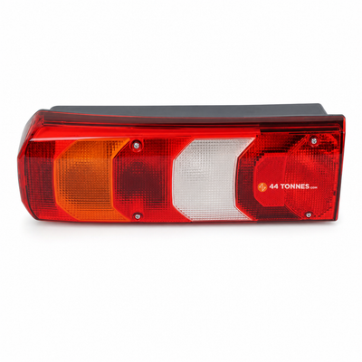 Feu arrière, gauche, avec feu de plaque d'immatriculation - MERCEDES-BENZ 0005446503 0035441203 0035442003 — réf. 44T-R4EZEA, pièce détachée poids lourd